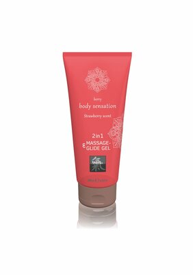 2-in-1 Massage & Glide Gel - Strawberry