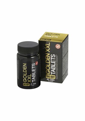 Big Boy Gold XXL Caps 45pcs - Natural