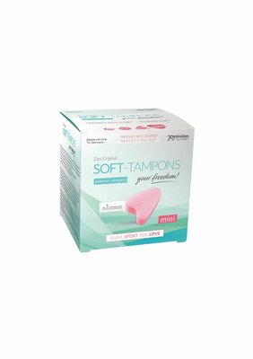 Soft Tampons Mini, Box of 3 - Natural