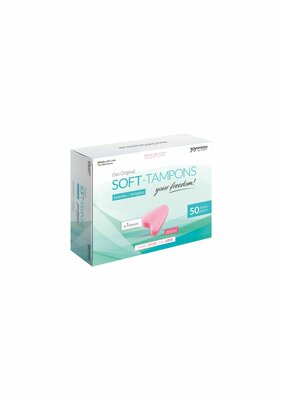 Soft Tampons Mini, Box of 50 - Natural