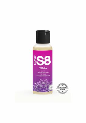 S8 Massage Oil 125ml - Omani Lime & Spicy Ginger