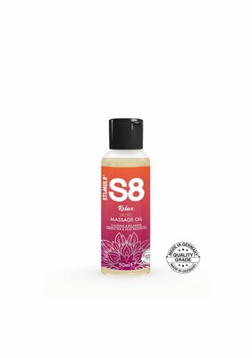 S8 Massage Oil 50ml - Green Tea & Lilac Blossom