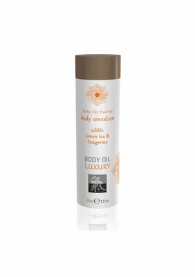 Luxury Edible Body Oil - Green Tea