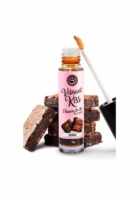 Lip Gloss Vibrant Kiss - Brownie