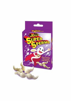 Jelly Super Sperms - White