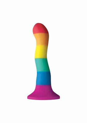 Pride Edition 6Inch Wave Dildo - Multicolor
