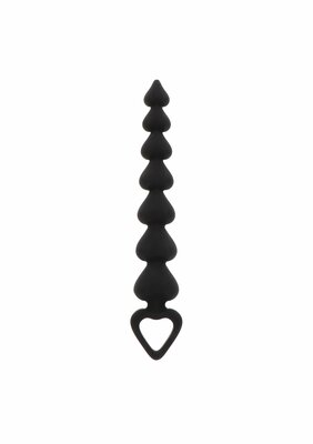 Heart Beads - Black