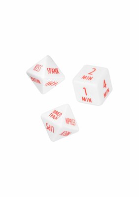 Tempt & Tease Dice - White