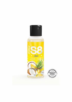 S8 4-in-1 Dessert Lube 125ml - Pineapple