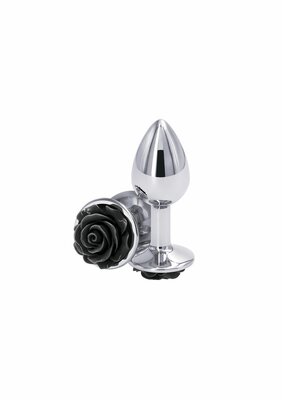 Rose Buttplug Small - Black