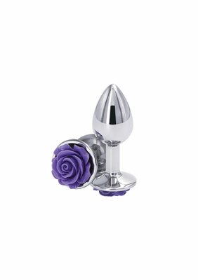 Rose Buttplug Small - Purple