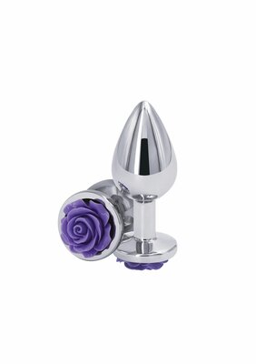 Rose Buttplug Medium - Purple