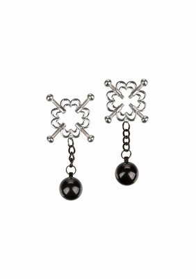 4-Point Weighted Nipple Press - Metal