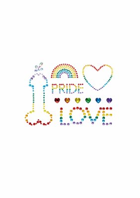 Pride Bodyjewels Sticker - Multicolor