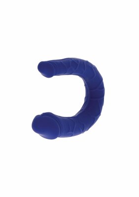 Realistic Mini Double Dong - Blue