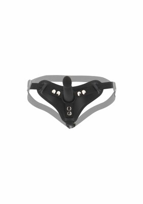 Strap-On Harness with Dong S - Black