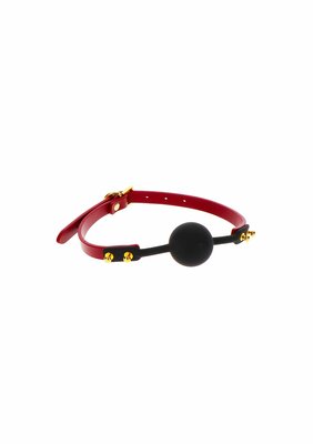 Silicone Ball Gag - Red