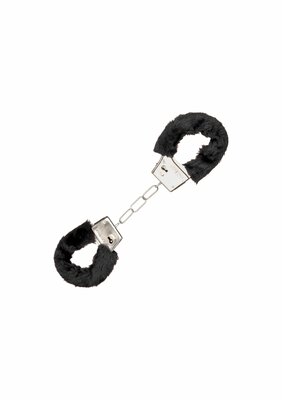 Playful Furry Cuffs - Black