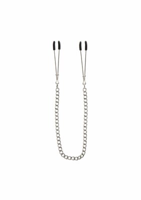 Tweezers With Chain - Silver