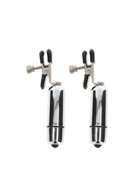 Adjustable Vibrating Clamps - Silver