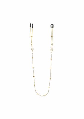 Tweezers Pearl & Deluxe Chain - Gold