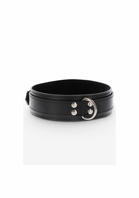 Heavy D-Ring Collar - Black