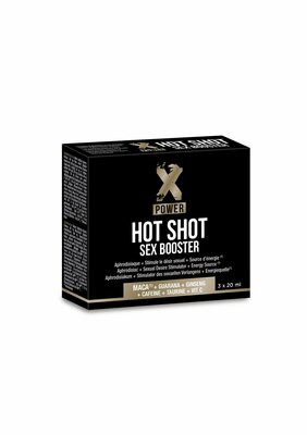Hot Shot Sex Booster 3 shots - Natural