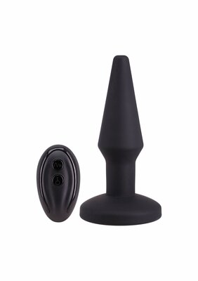 Auto Inflate Anal Plug - Black