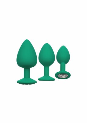 Cheeky Gems 3 Pcs - Green