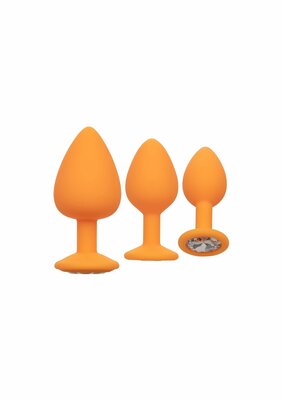 Cheeky Gems 3 Pcs - Orange