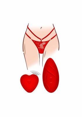 Divine Panty Vibe - Red