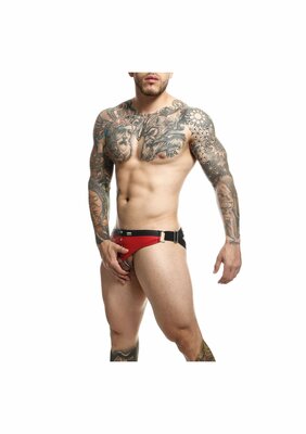 DNGEON Cockring Jockstrap - Red
