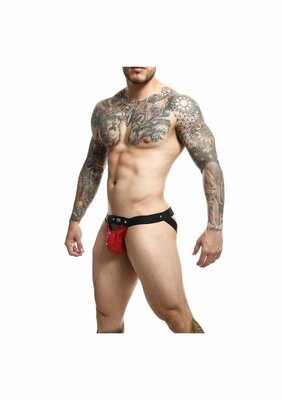 DNGEON Peekaboo Jock - Red