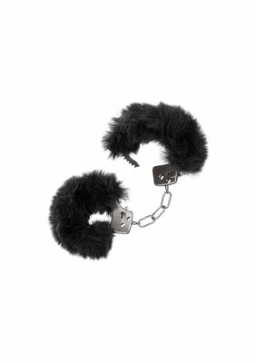 Ultra Fluffy Furry Cuffs - Black