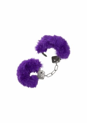 Ultra Fluffy Furry Cuffs - Purple