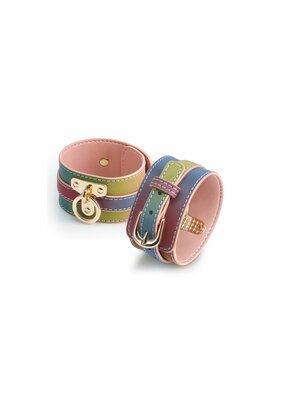 Spectra Bondage Ankle cuff - Rainbow