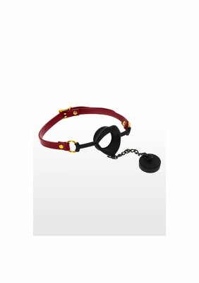 Kinky Gag with Plug - Red