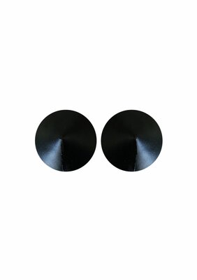 PU Leather Nipple Covers - Black
