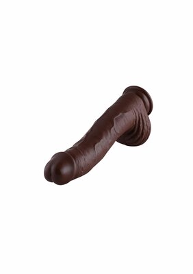 Hismith KlicLok Dildo 32 cm - Brown skin tone