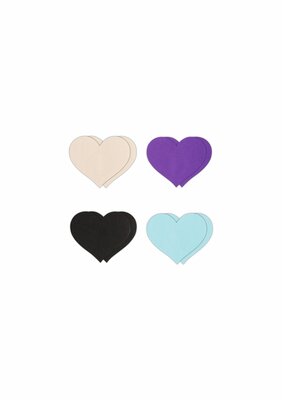 Pasties Heart I Assort 4 Pair - Assortment