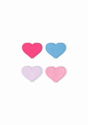 Pasties Heart II Assort 4 Pair - Assortment
