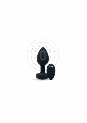 B-Vibe Vibr Jewel Plug M/L - Black