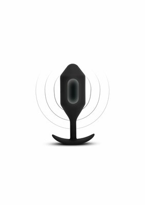 B-Vibe Vibrating Snug Plug XXL - Black