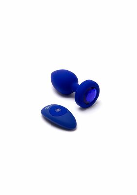 B-Vibe Vibr Jewel Plug L/XL - Blue