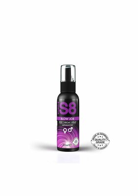 S8 Deep Throat Spray 30ml - Natural