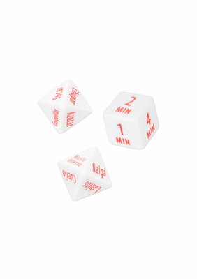 Tempt & Tease Dados - ESPANOL - White