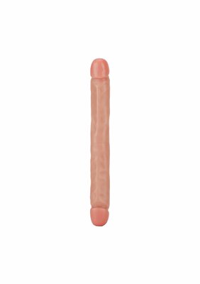 Jr. Double Dong 12 Inch - Light skin tone