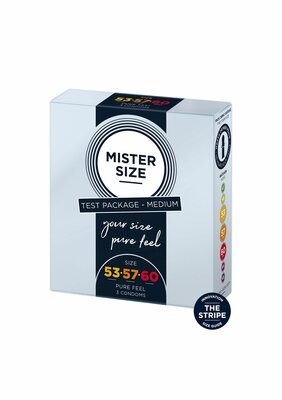 MISTER SIZE 53-57-60mm 3-pack - Natural