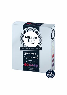 MISTER SIZE 60-64-69mm 3-pack - Natural
