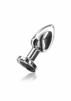 The Glider Vibrating Plug L - Silver